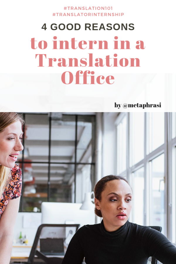 INTERNSHIP IN TRANSLATION METAPHRASI